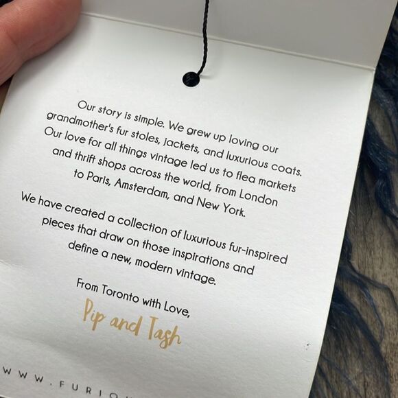 FURious Fur - The Ethical Choice
Shayna Skinny Faux Fur Scarf NEW - Picture 4 of 4